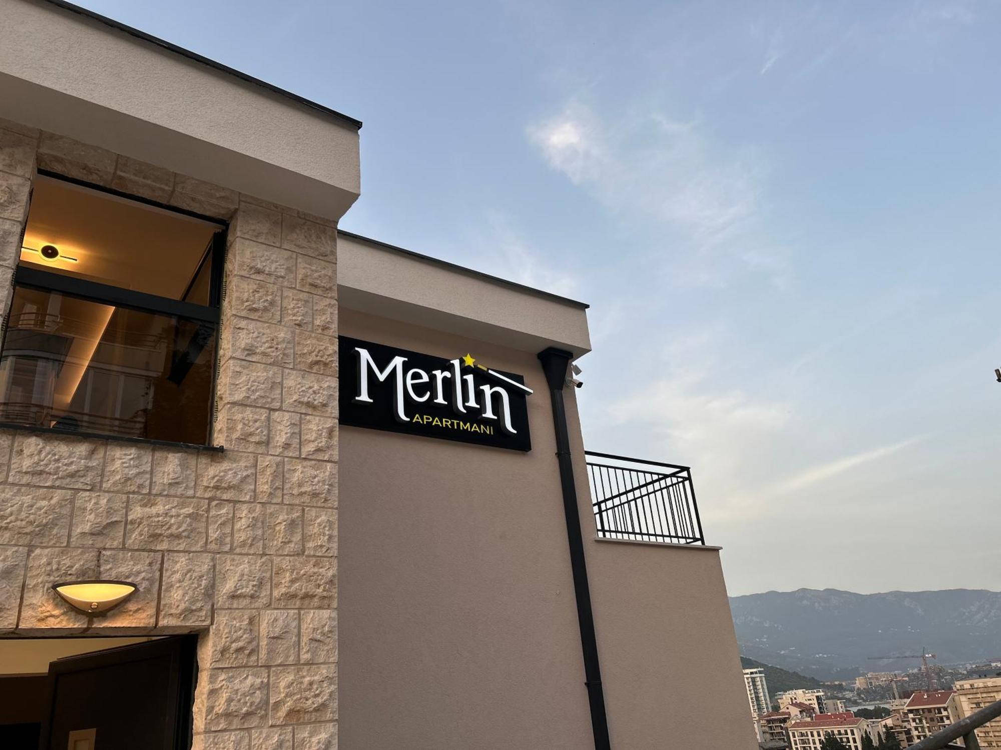 Merlin Prestige Apartments Будва Екстер'єр фото